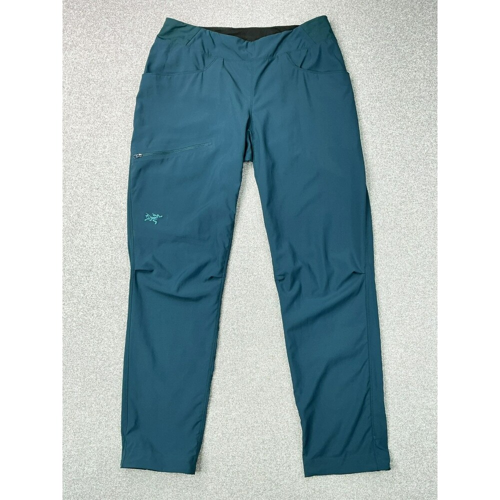 Arc’teryx Womens Sigma SL Pants Size 12 Aqua Softshell  Gorpcore Hiking Climbing